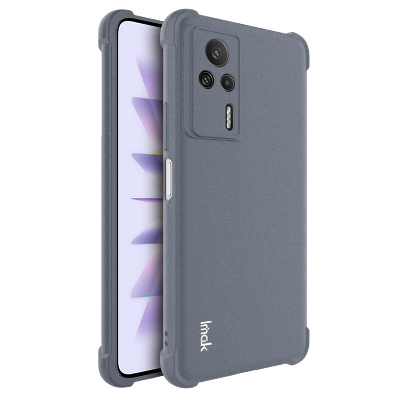 IMAK For Xiaomi Redmi K60E 5G Four Corners Airbag Impact-Resistant Phone Case Matte Soft TPU Phone Back Cover IMAK For Xiaomi Redmi K60E 5G Four Corners Airbag Impact-Resistant Phone Case Matte Soft TPU Phone Back Cover